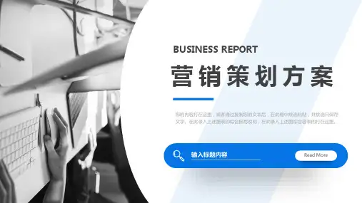 图文营销策划方案PPT模板