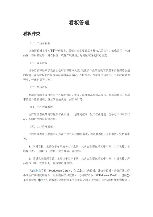 看板管理