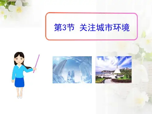《关注城市环境》PPT