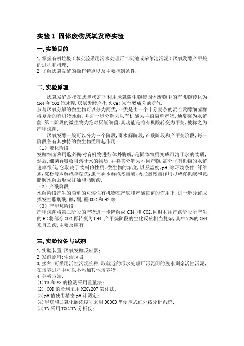 固废试验