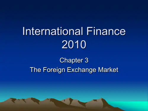 国际金融英文课件3