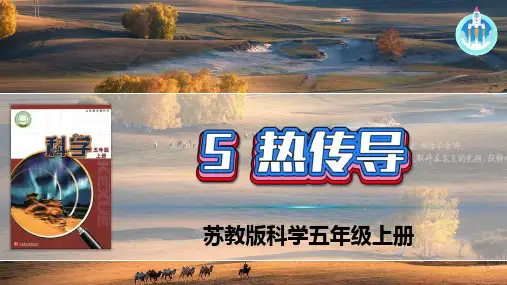 新版苏教版科学-5热传导-五年级上册PPT课件