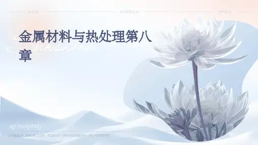 金属材料与热处理第八章PPT