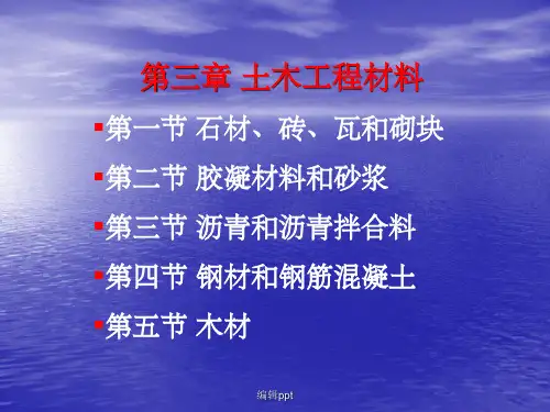 土木工程材料(1)