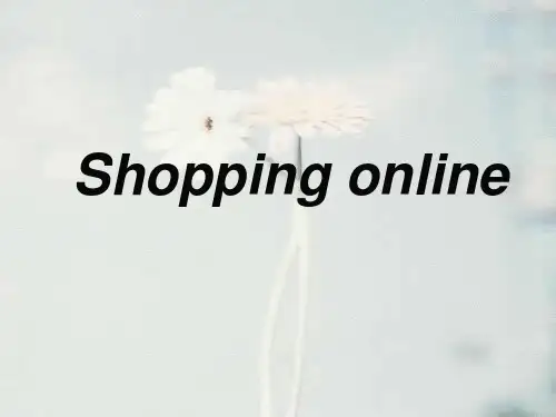 网购Online-Shopping-英语ppt