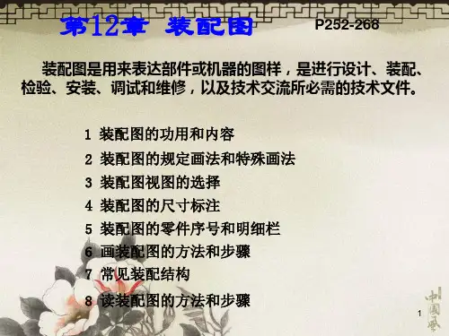 机械制图装配图ppt课件