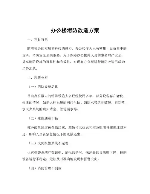 办公楼消防改造方案