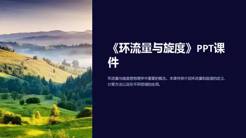 《环流量与旋度》课件