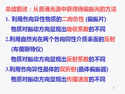 3光在晶体中的双折射