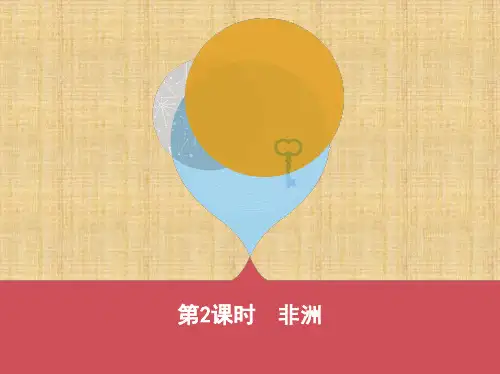 泰安中考地理 第2课时 非洲(可编辑ppt)