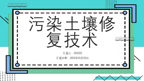污染土壤修复技术