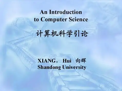 【英文版】计算机科学概论-课件 Chap9