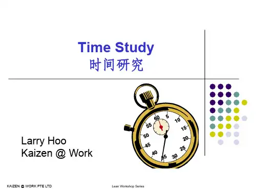 Time Study