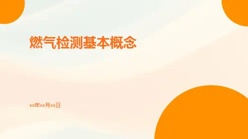 燃气检测基本概念