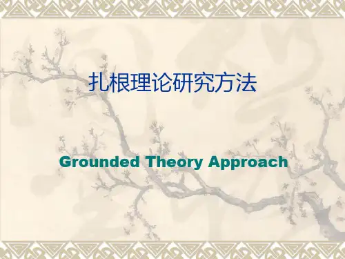 扎根理论研究方法的步骤