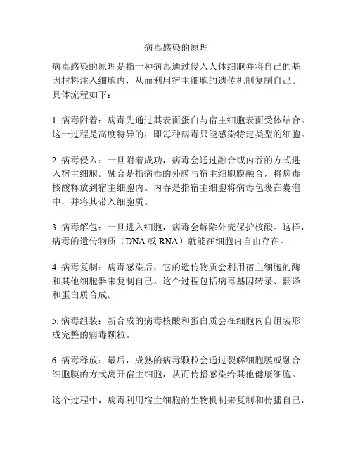 病毒感染的原理