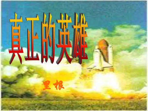 人教版(新课程标准)语文24真正的英雄