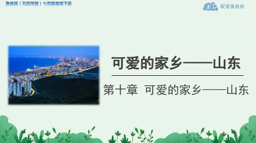 《可爱的家乡——山东》示范课教学课件【七年级地理下册鲁教版】
