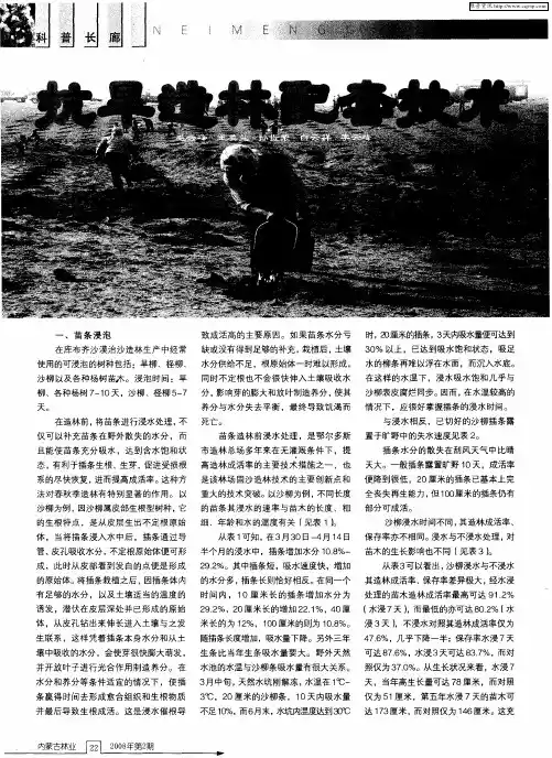 抗旱造林配套技术