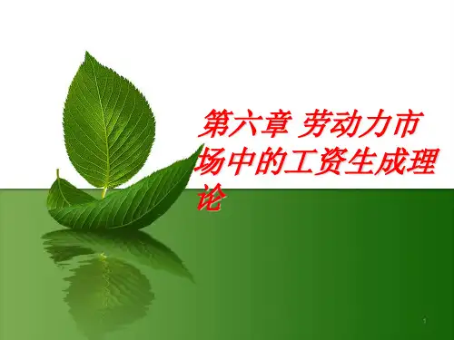 第六章工资决定理论.pptx