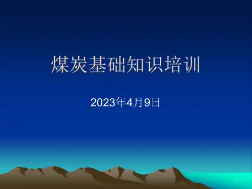 煤炭行业培训