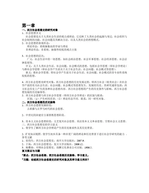 西方思想史