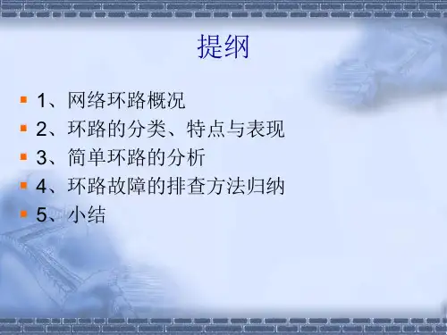 网络环路分析