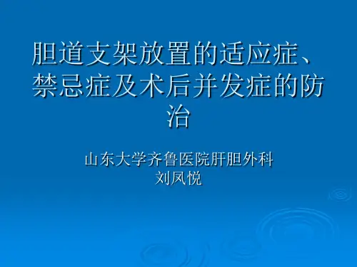 胆道支架