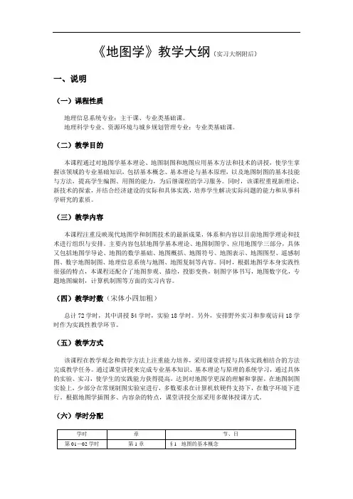 MapGIS教程 23、地图学课件