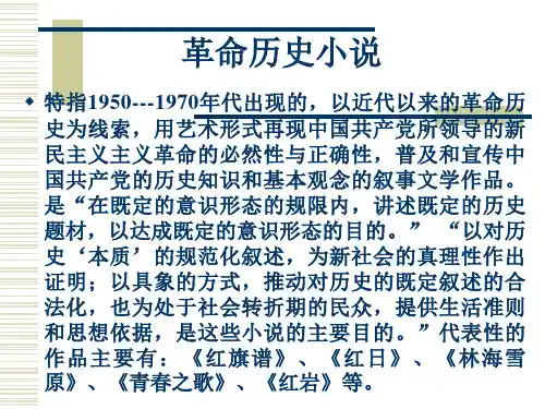 革命历史小说