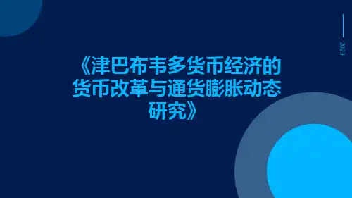 津巴布韦多货币经济的货币改革与通货膨胀动态研究