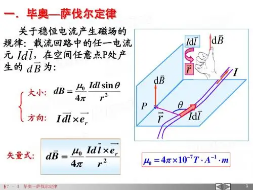 07-03 毕奥-萨伐尔定律