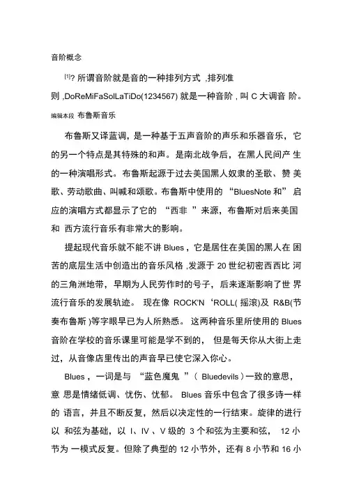 布鲁斯音阶
