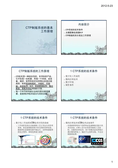 3_CTP制版系统的基本工作原理[兼容模式]