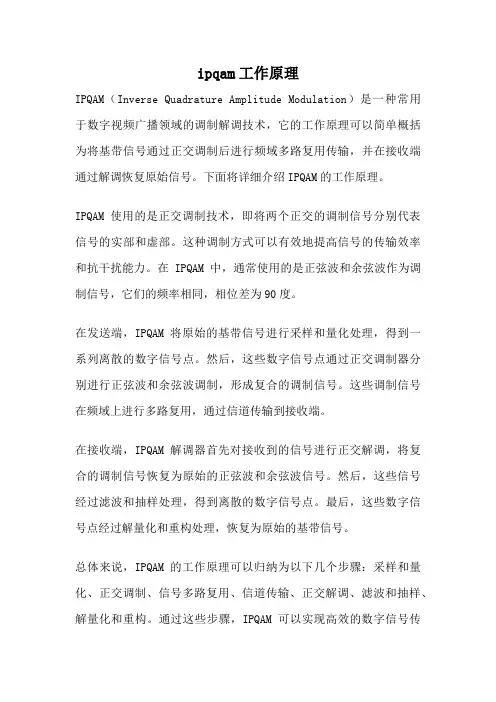 ipqam工作原理