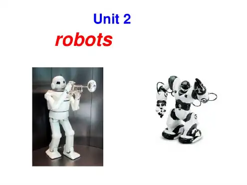 高二英语Robots课件