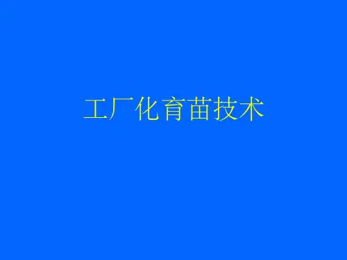 《穴盘育苗技术》PPT课件
