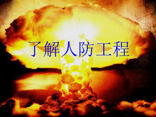 人防知识了解 PPT课件