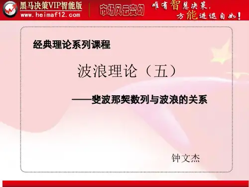 波浪理论(五)斐波那契数列与波浪的关系