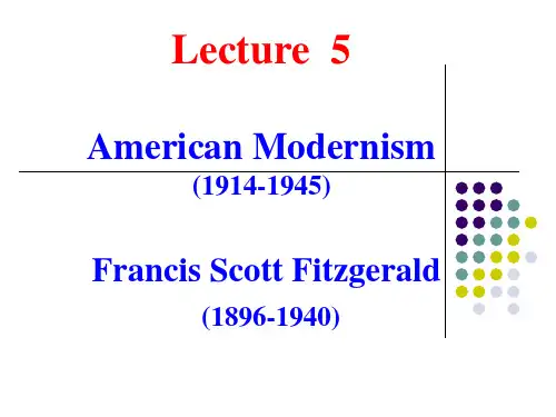 第五讲American_modernism资料