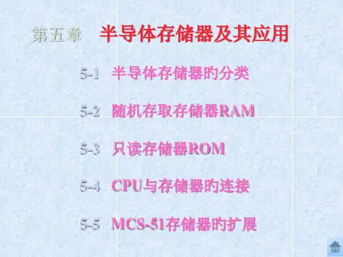半导体存储器及其应用