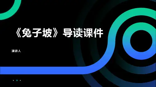 兔子坡(2023版ppt)