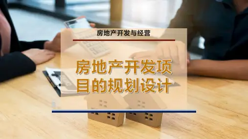 房地产开发项目的规划设计