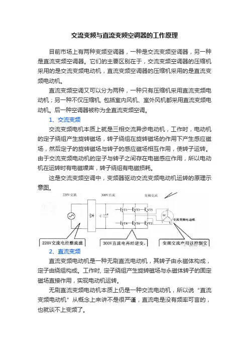 交流变频与直流变频空调器的工作原理