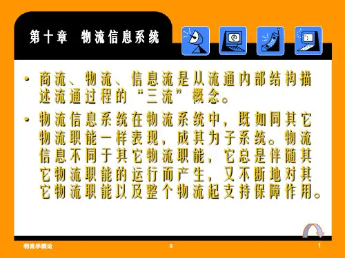 《物流信息系统 》PPT课件
