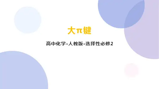 高中化学人教版(新)选择性必修2 第二章 分子结构与性质 大π键