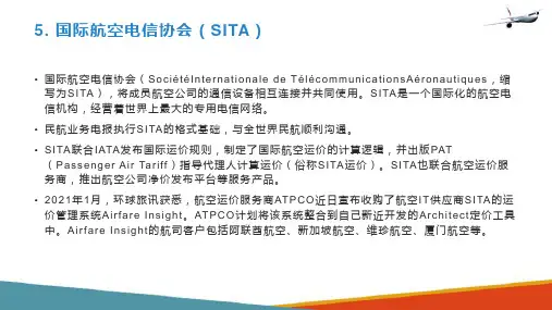 国际民航运输管理机构 国际航空电信协会