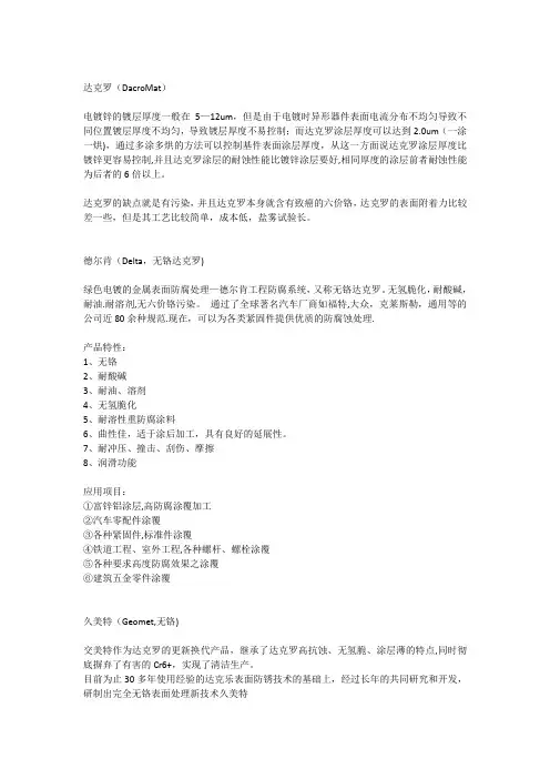 达克罗_美加力_德尔肯_久美特