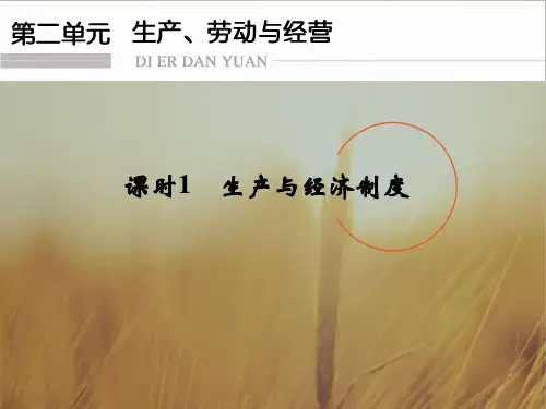 最新-高三政治课件2021届江苏高考政治第一轮复习课件30  精品