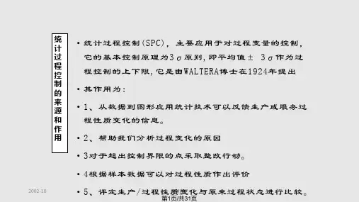 XR控制图操作及应用PPT课件